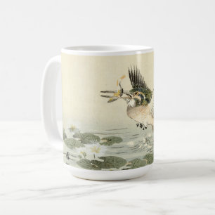 Ijsvogel ca. 1893 door de Japanse kunstenaar Kono  Koffiemok