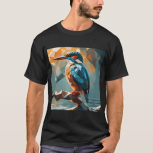 IJsvogel Digitale Kunst T-shirt