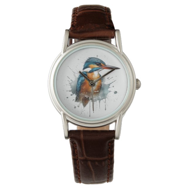 ijsvogel horloge (Voorkant)
