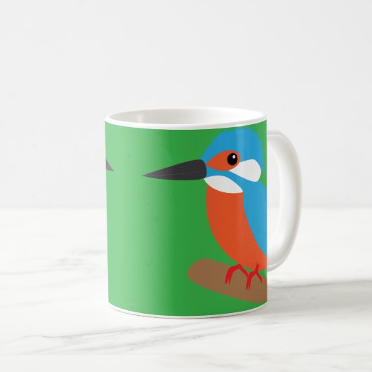 IJsvogel Koffiemok (Voorkant rechts)