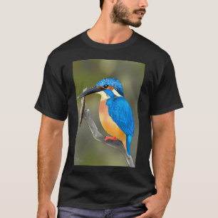 IJsvogel met vis T-shirt