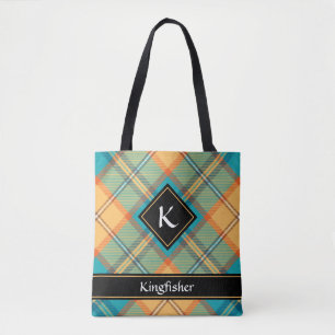 Ijsvogel Schotse Tartan Tas