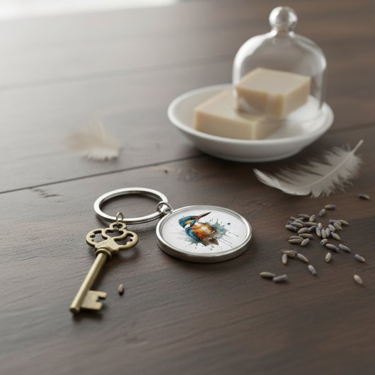 ijsvogel sleutelhanger