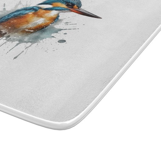 ijsvogel snijplank (Hoek)