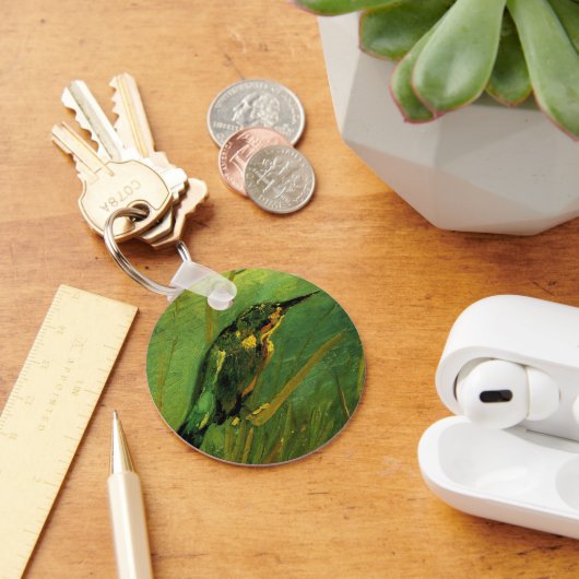 Ijsvogel van Vincent van Gogh Sleutelhanger (Bureau)