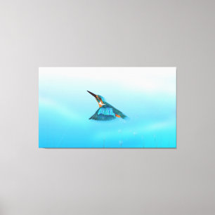 ijsvogel Vogel Canvas Afdruk