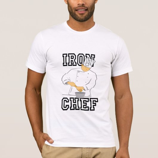 IJzer Chef Man T-shirt (Voorkant)