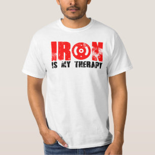 IJzer is mijn therapie Gym T-shirt