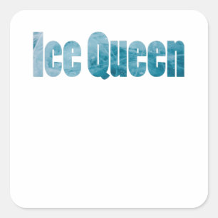 IJzer koningin (bevroren koningin) Vierkante Sticker