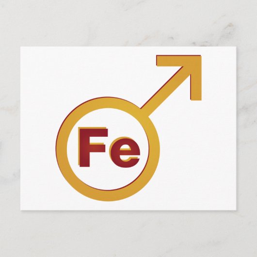 IJzer Man Briefkaart (Voorkant)