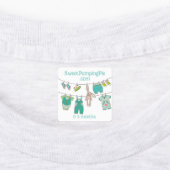IJzer on Business Labels - Babykleding (Aangebracht)