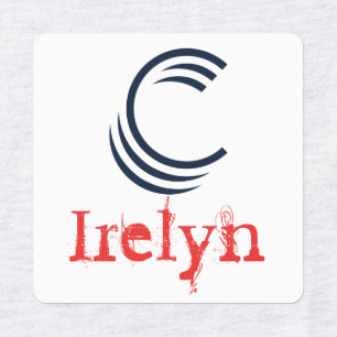 Ijzer op kledinglabels labels