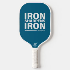 IJzer Scherpt IJzer (Ocean Blue) Pickleball Paddle