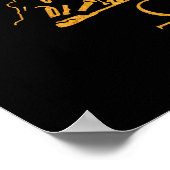 IJzer troonpictogram Poster (Hoek)