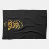 IJzer troonpictogram Theedoek (Horizontaal)