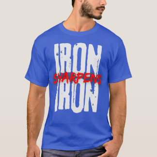 Ijzer verscherpt ijzer t-shirt