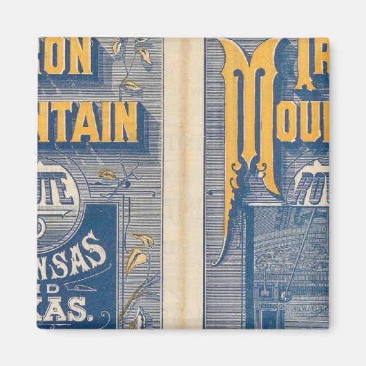 IJzerbergroute Magneet (Voorkant)