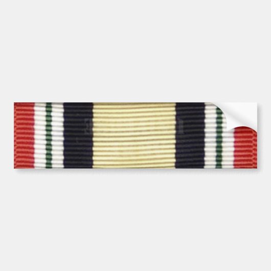 IJzercampagne-lintbalsticker Bumpersticker (Voorkant)