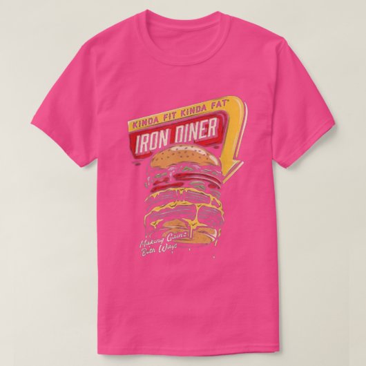 IJzerdiner T-shirt (Design voorkant)
