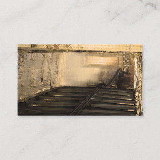 IJzeren brug en reflectie Visitekaartje