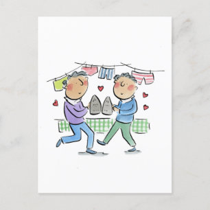 IJzeren Huwelijksverjaardag Briefkaart