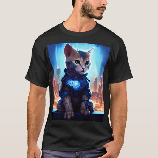 IJzeren kat 1 T-shirt (Voorkant)