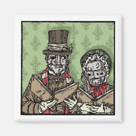 IJzeren Masker Carolers - Magnet Pop Gothic Holida Magneet