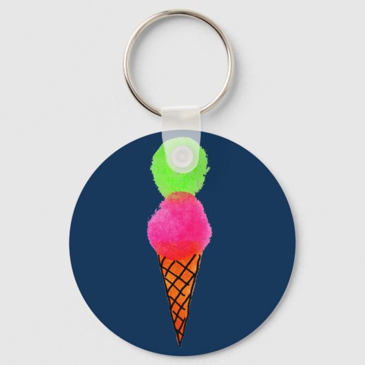 IJzeren pop Sleutelhanger (Voorkant)