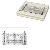  ijzergewas Rubber Kunststempel Rubberstempel (Gestempeld)