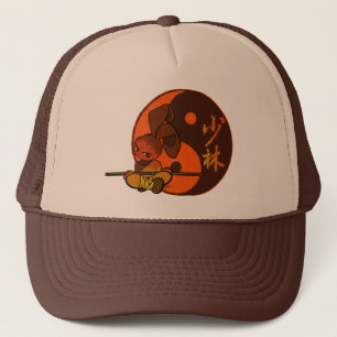 ijzerhoudende bunny fury trucker pet