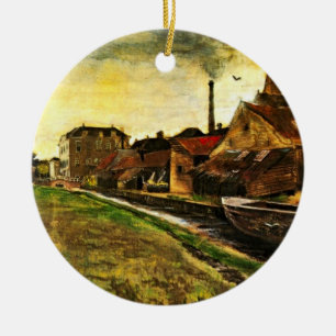 IJzermolen in Den Haag door Vincent van Gogh Keramisch Ornament