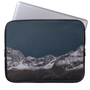 IJZERMOUNTAIN BIJ NACHT LAPTOP SLEEVE
