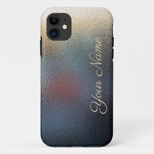 IJzernig-glazen monofoons Case-Mate iPhone Case (Achterkant)