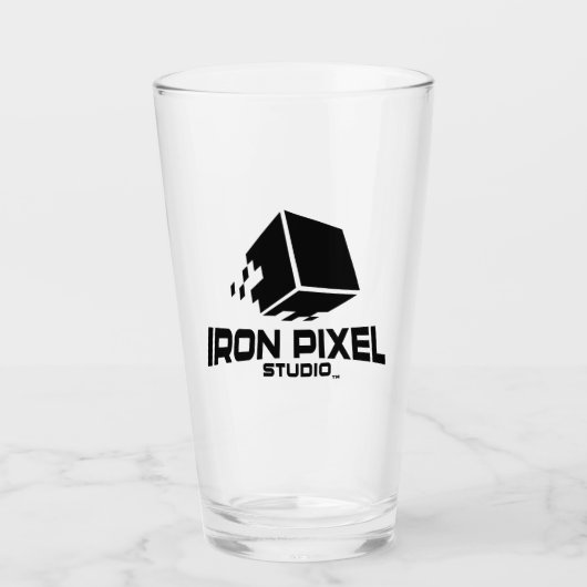 IJzerpixel Glass Cup Glas (Voorkant)