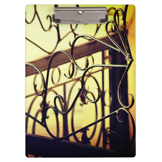 IJzerplaat ontwerp Klembord (Voorkant)