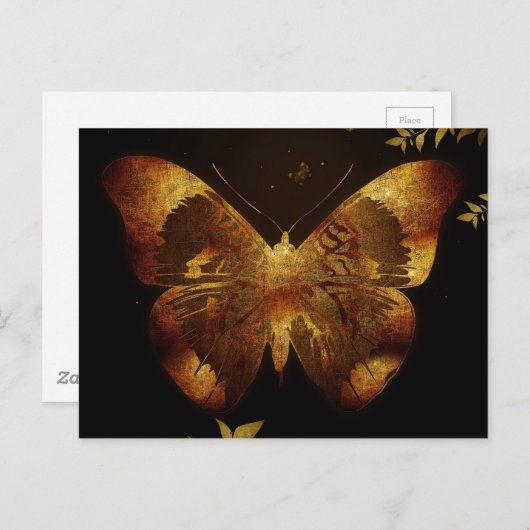 IJzervlinder Briefkaart (Voorkant / Achterkant)