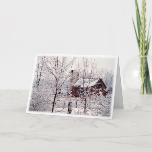 Ijzige Scène Kaart (Voorkant)
