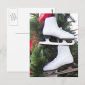 IJzige Schaatsen Briefkaart (Voorkant / Achterkant)