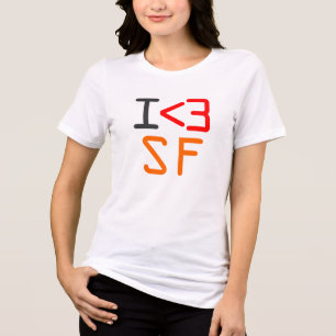 Ik <3 SF Tri-Blend Shirt