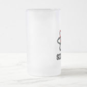 Ik <3 Wetenschap! Matglas Bierpul (Center)