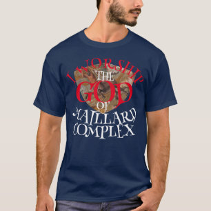 IK AANBID DE GOD VAN HET MAILLARD COMPLEX T-SHIRT