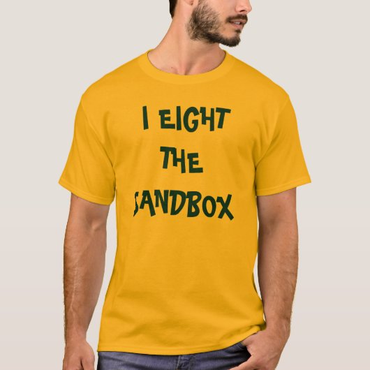 IK ACHT DE SANDBOX T-SHIRT (Voorkant)