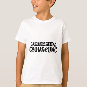 Ik adviseer Mental Health Counselor Waardering T-shirt