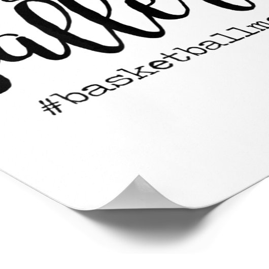 Ik alleen verhogen Llers Sketll Mama Moederdag Poster (Hoek)