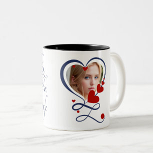 Ik at je minder dan andere mensen tweekleurige koffiemok