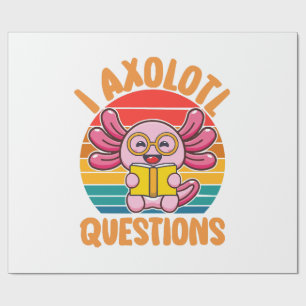 Ik Axolotl Vragen Cadeaupapier
