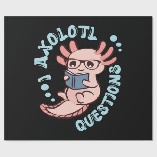 Ik Axolotl Vragen Cadeaupapier