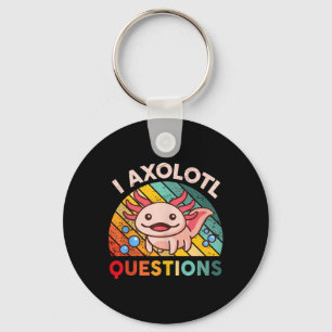 Ik Axolotl Vragen Meisjes Jongens Schattige Kawaii Sleutelhanger
