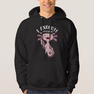 Ik Axolotl Vragen Puns Kinder Kinderen Hoodie