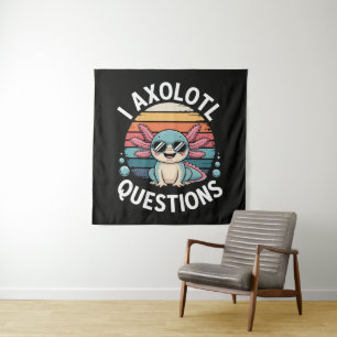 Ik Axolotl Vragen Wandkleed